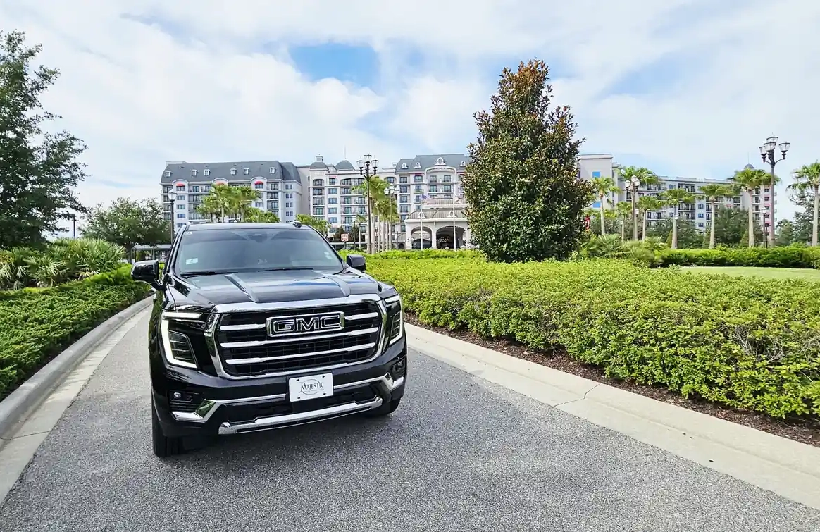 Majestic Private Transportation airport transfers.