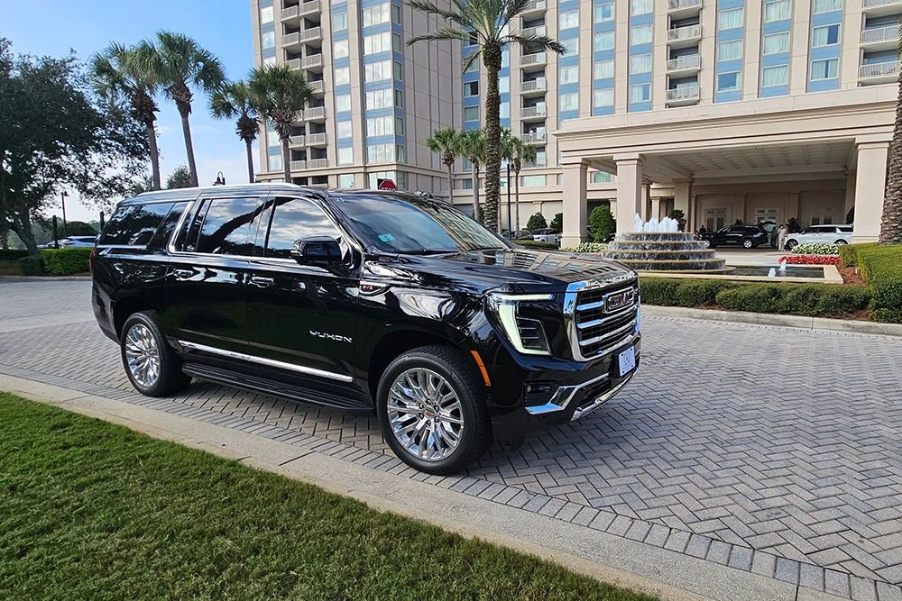 Private luxury car service to Port Canaveral by Majestic Private Transportation.